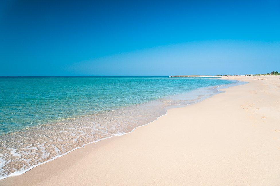  Strände mit feinem Sand in Otranto und Alimini