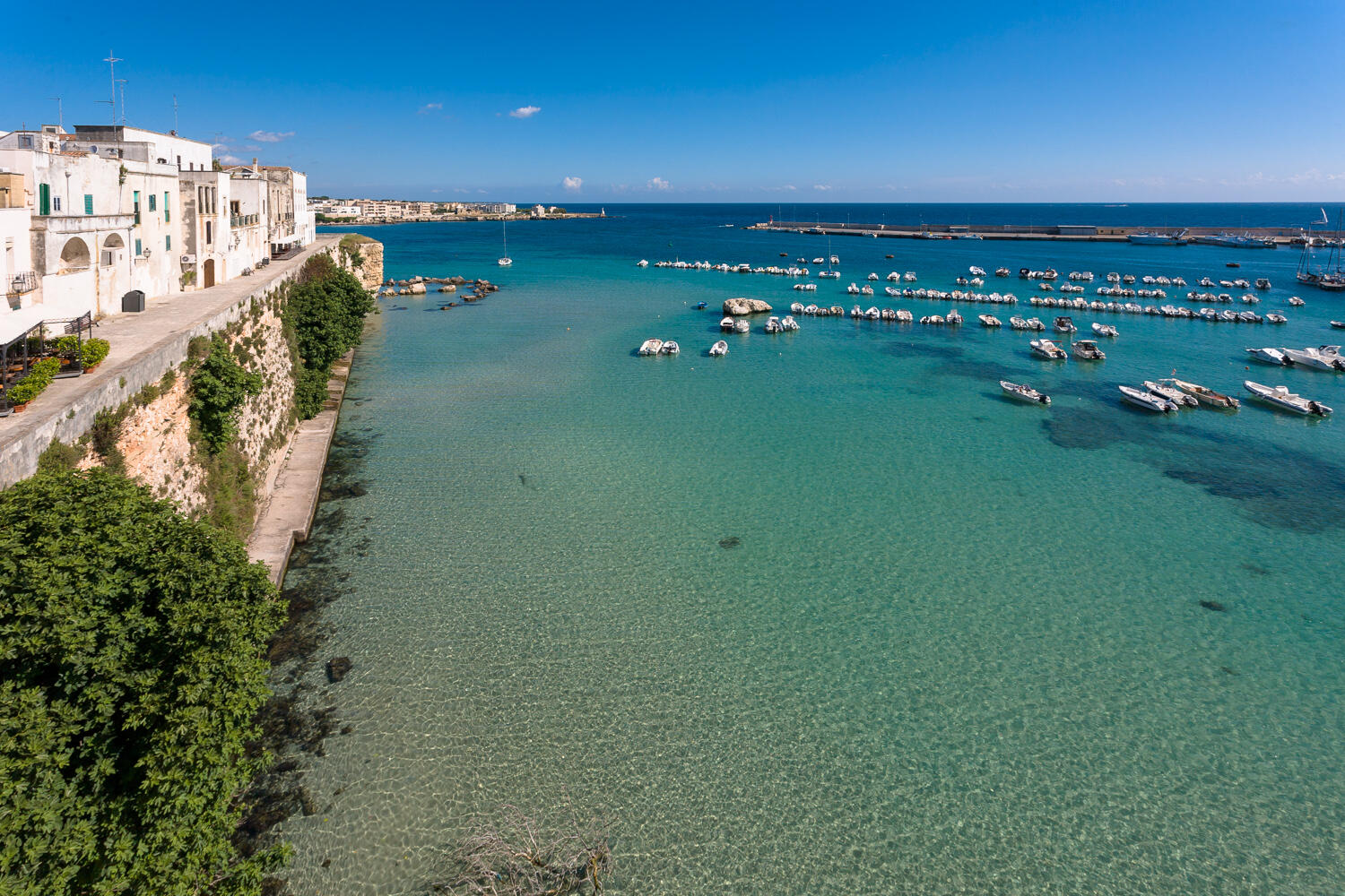 Baia di Otranto, acqua cristallina
