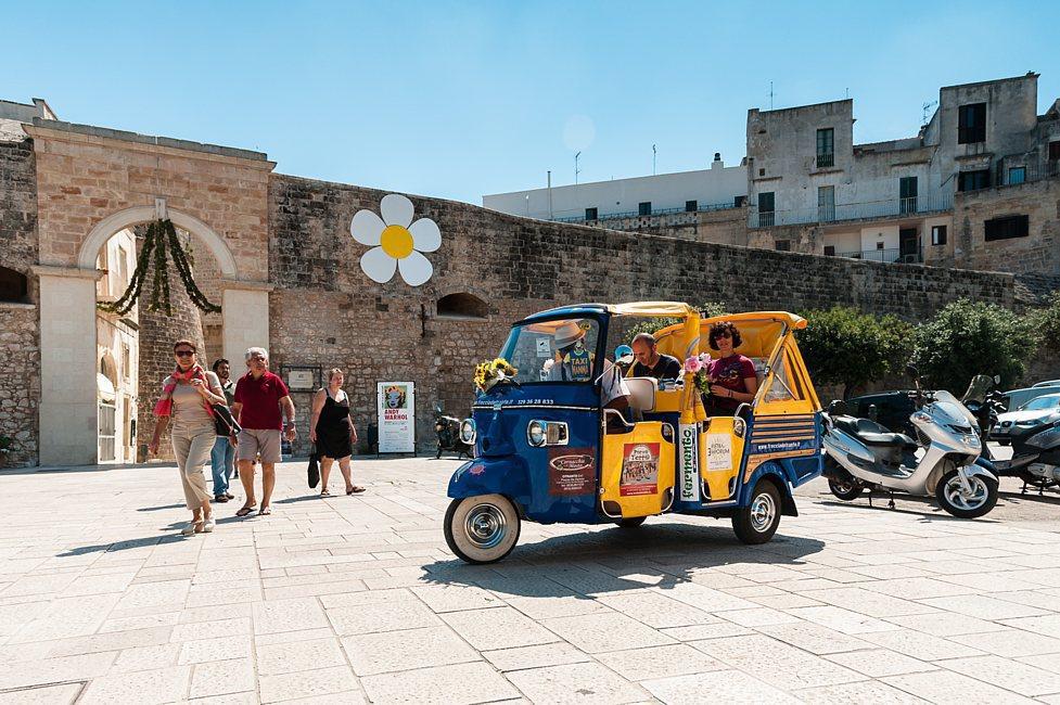 Otranto alte Mauern der Altstadt