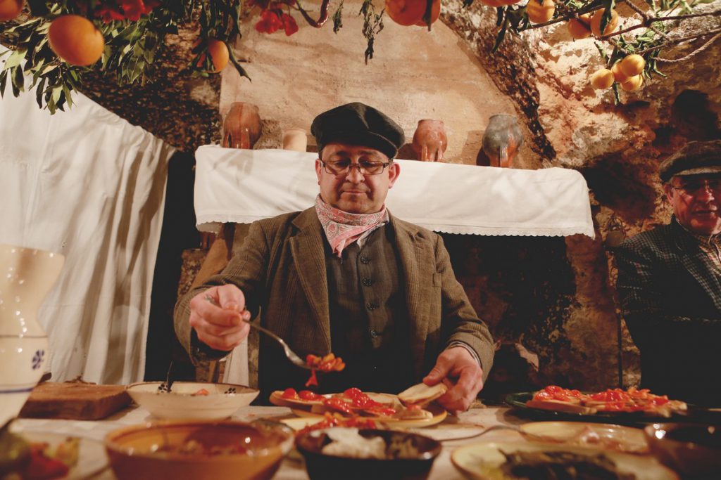 crib, puglia, italy, christmas