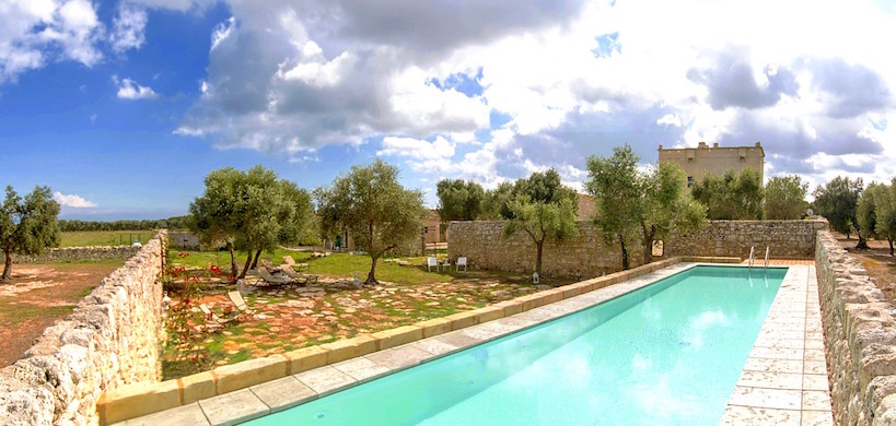 Pool, Masseria Favarella, Acaya