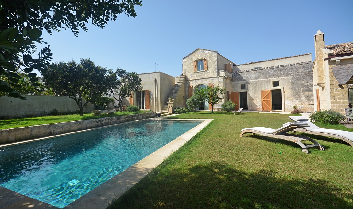 Villa Palmento Garden swimming pool - salento