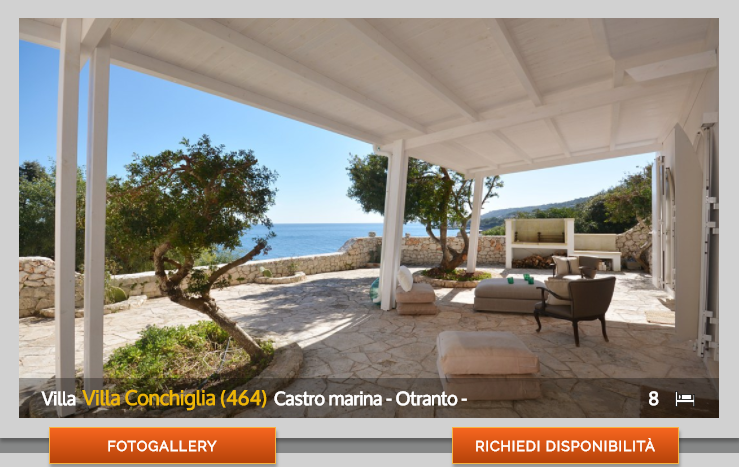 villa conchiglia- gallery e prenota - salento 