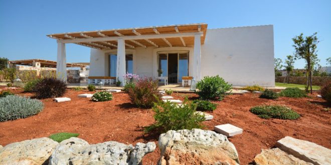 A house of precious stones at the extreme tip of Italy.