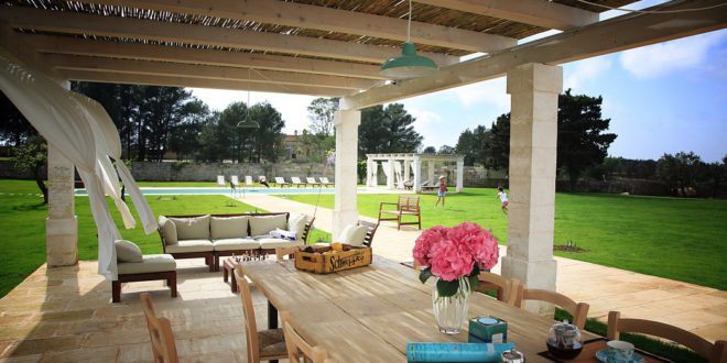 La magie des pavillons des jardin chez les Pouilles