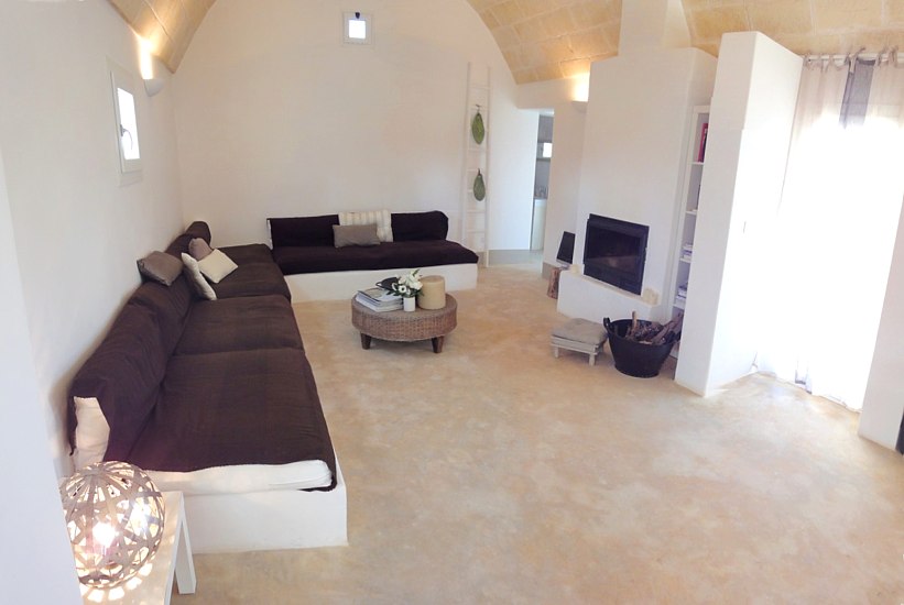 Villa White Lamia, interior. booking@salentodolcevita.com