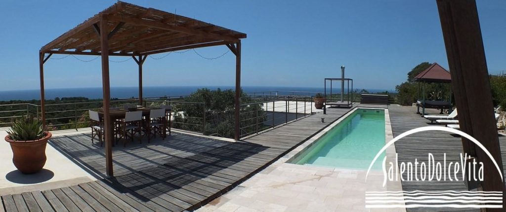 Villa Petra piscina panoramica nel salento