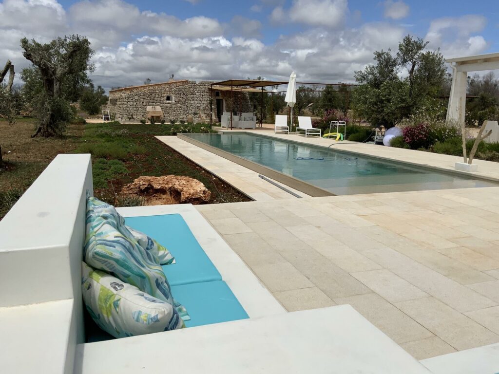 trullo con piscina salento