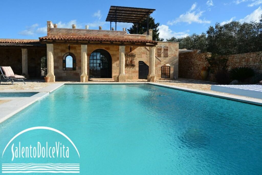 masseria con piscina e sauna salento