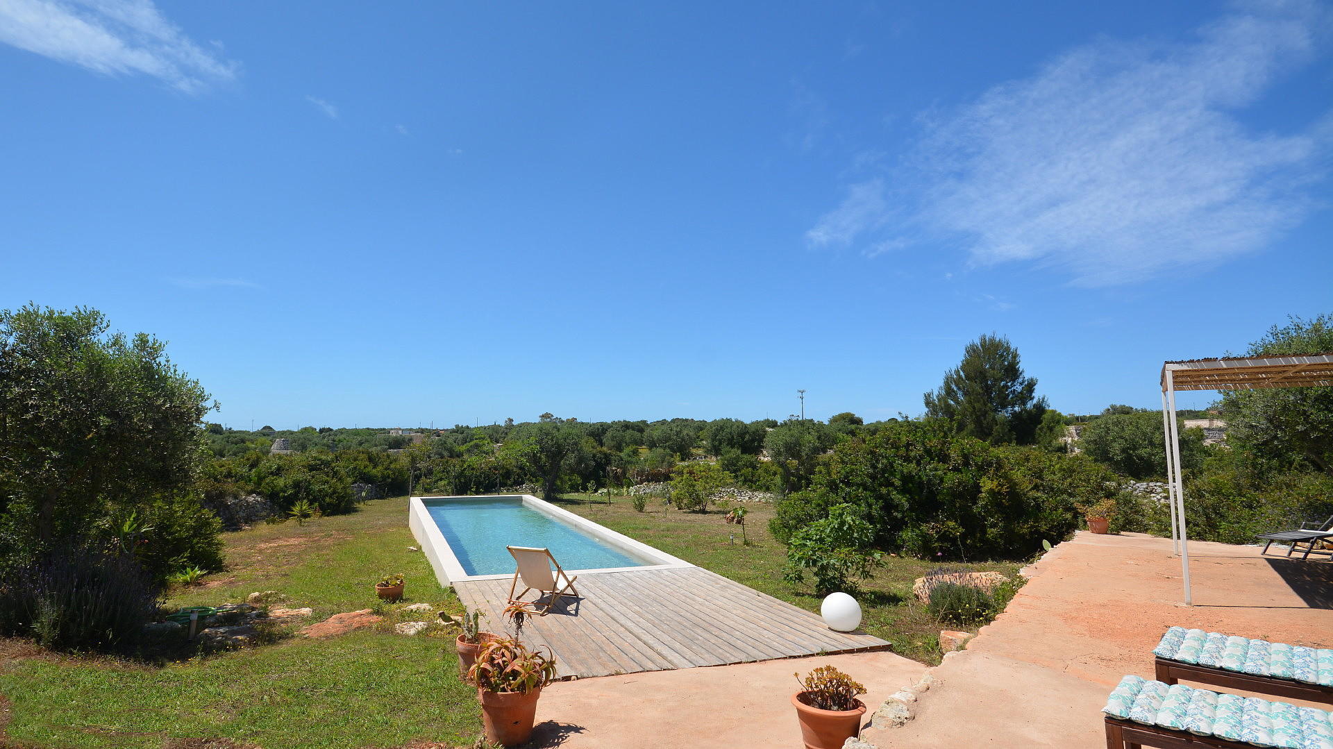 Swimming pool area