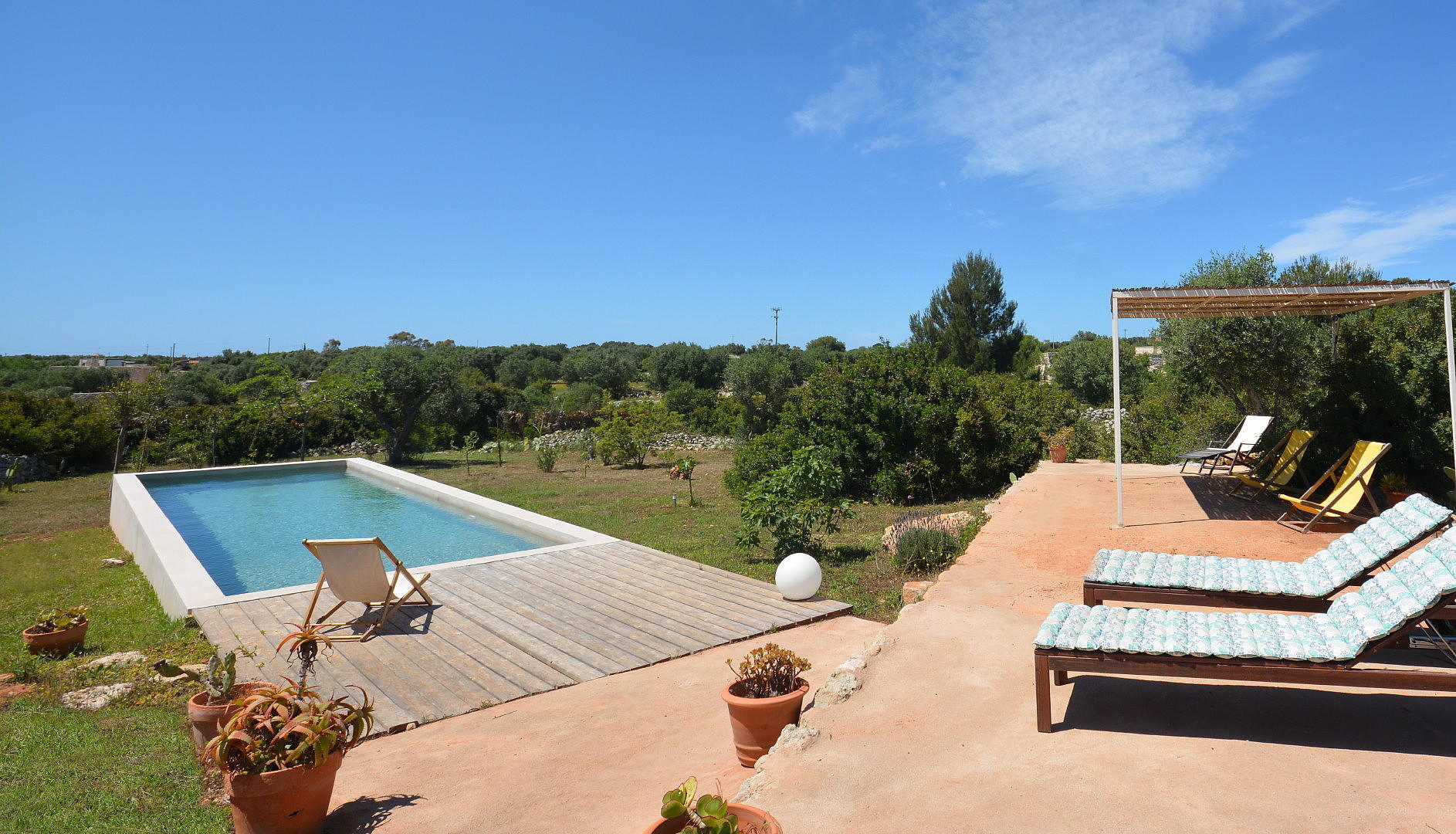 Swimming pool area