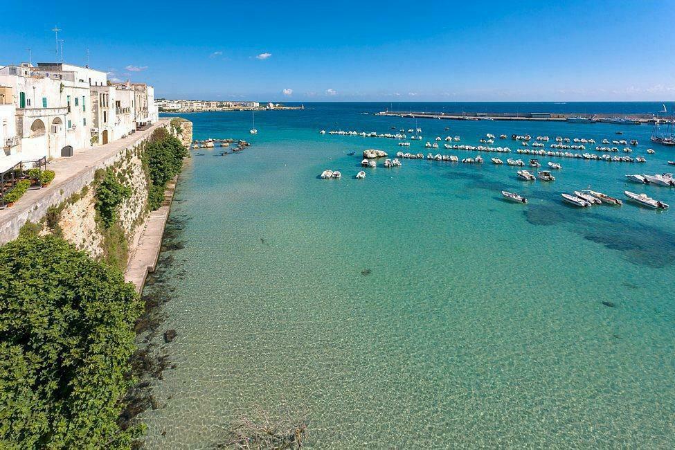 otranto dock, historic center view