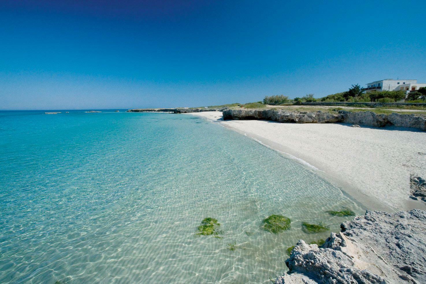 Plage de sable - Torre specchia ruggeri - 30 km