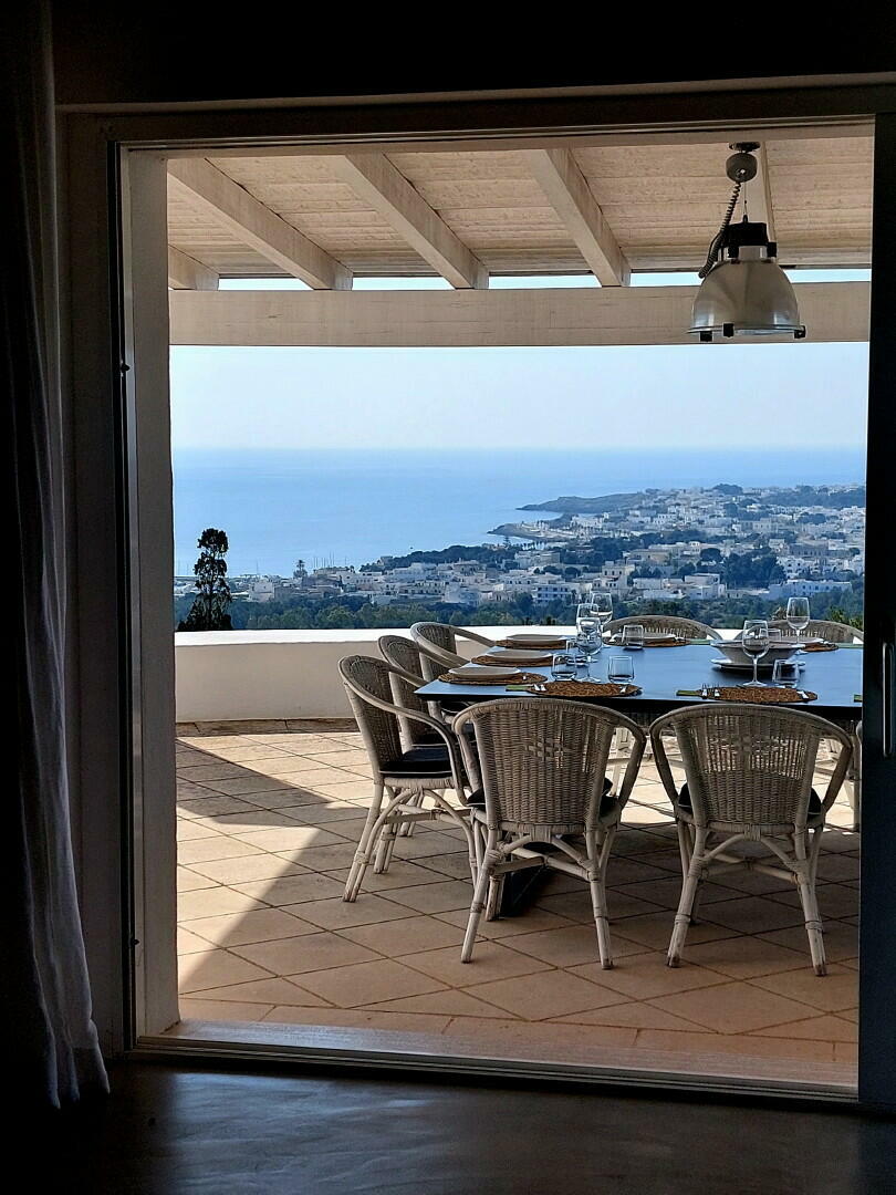 Vista mare dal soggiorno