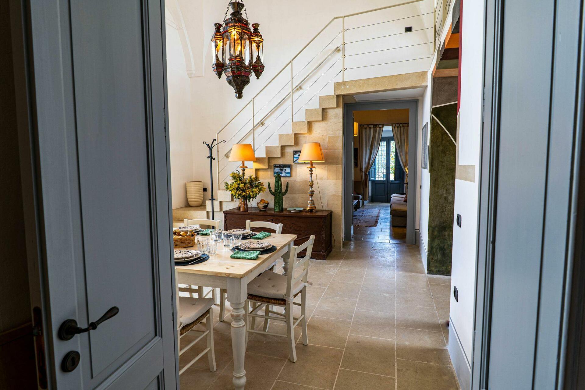 Main house dining area