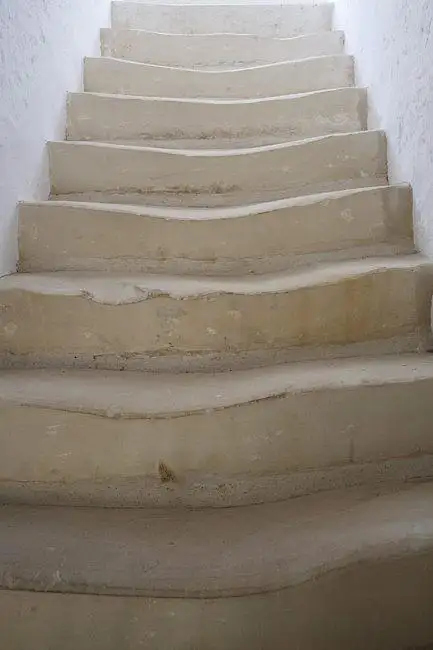 Treppe zum ersten Stock