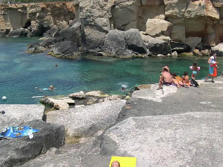 Santa Cesarea Terme - Porto Miggiano - Zugang zum Meer