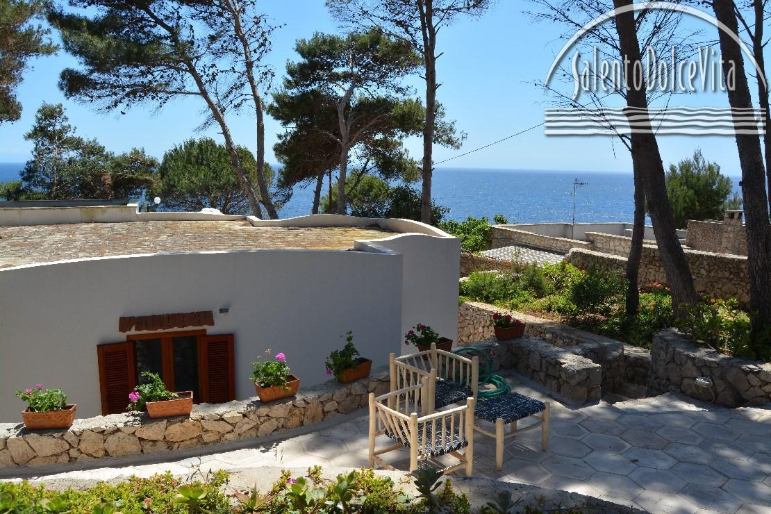 Sentiero che conduce alla villa