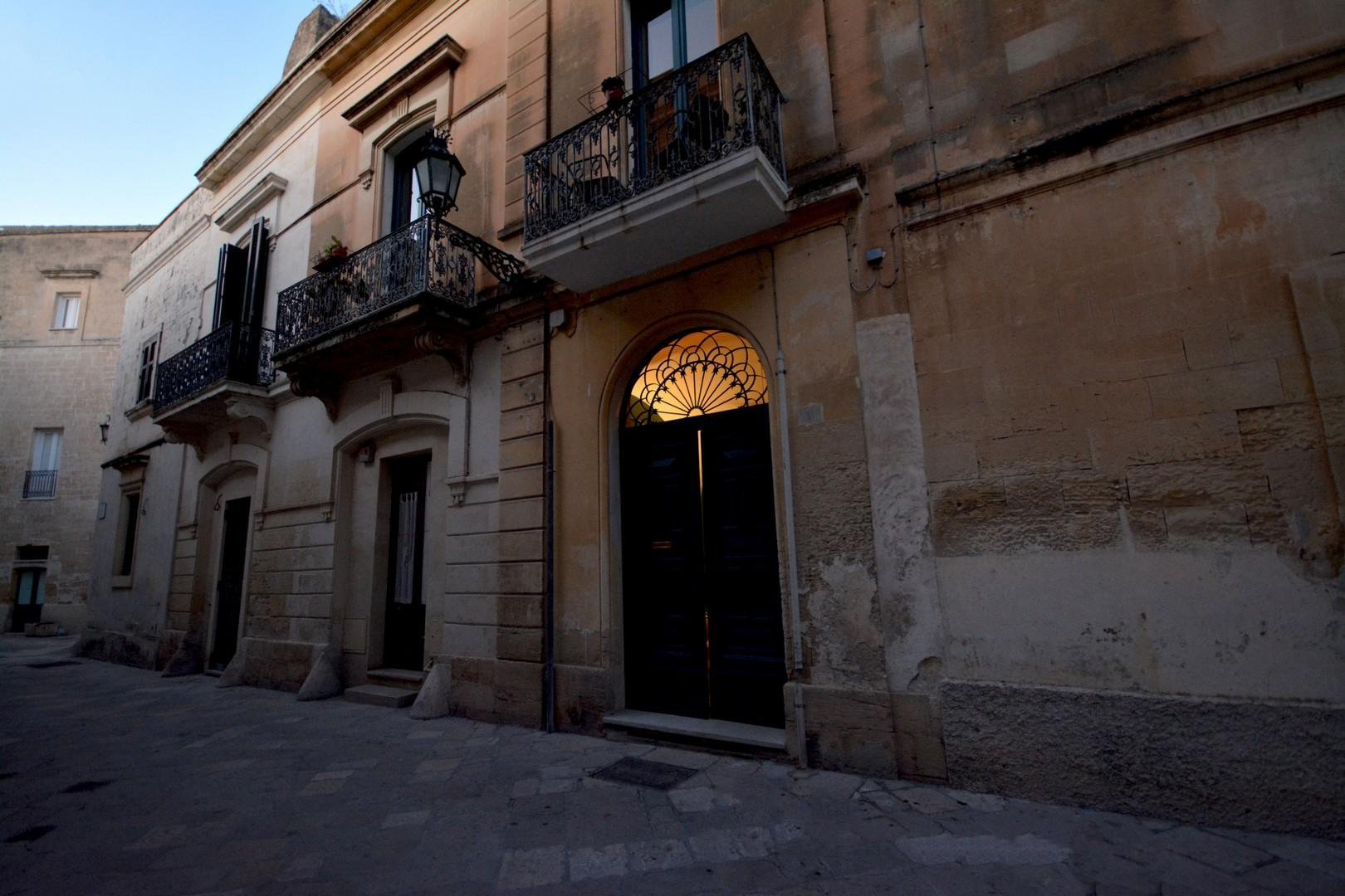 Facade and entrance of the house