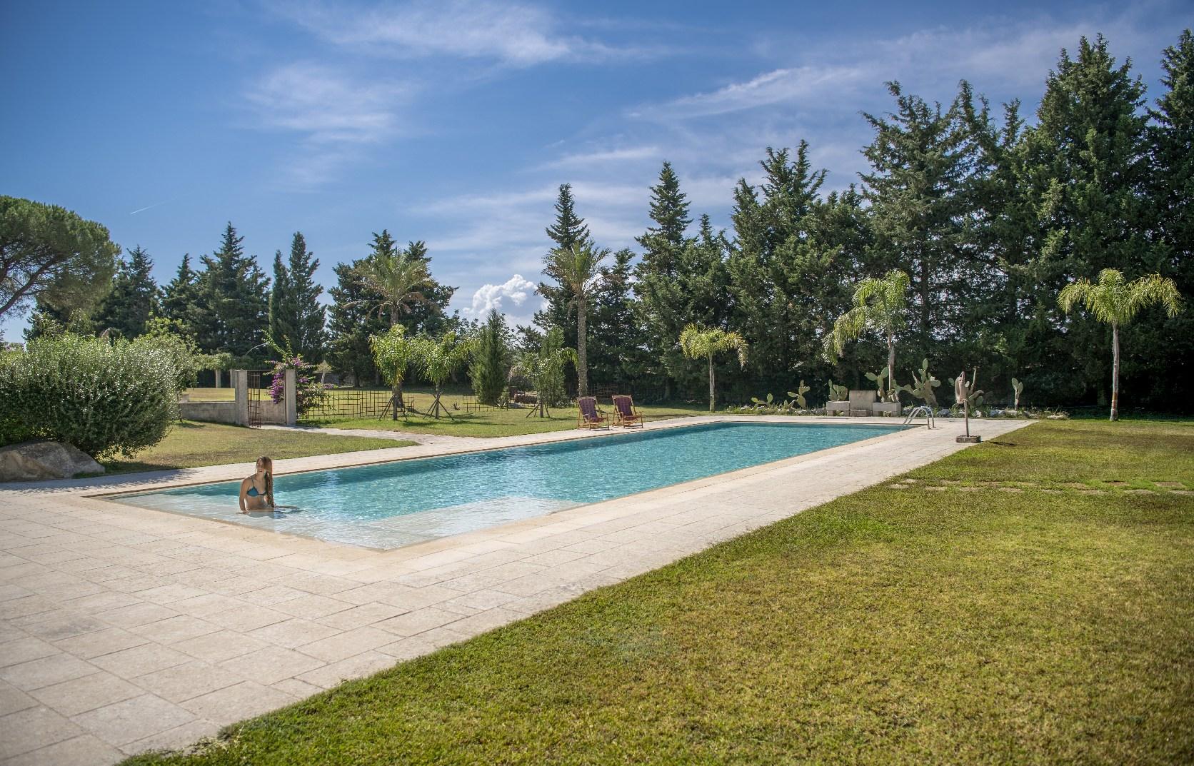 Swimming pool area