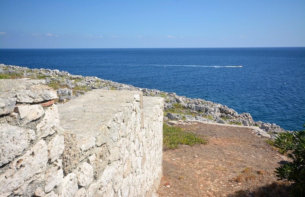 Sentiero comune di accesso alla caletta