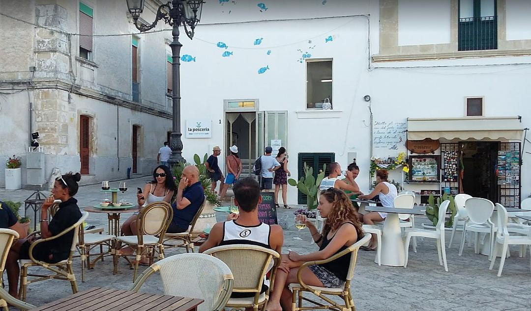 Castro village Historic center main square