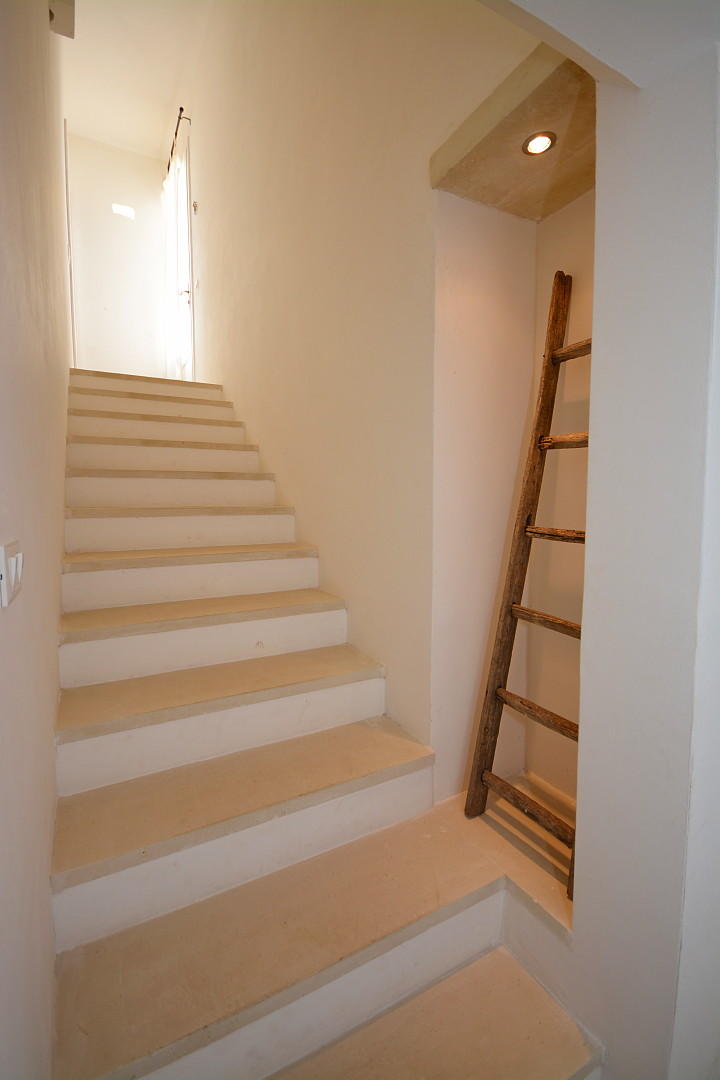 Stairs to the first floor