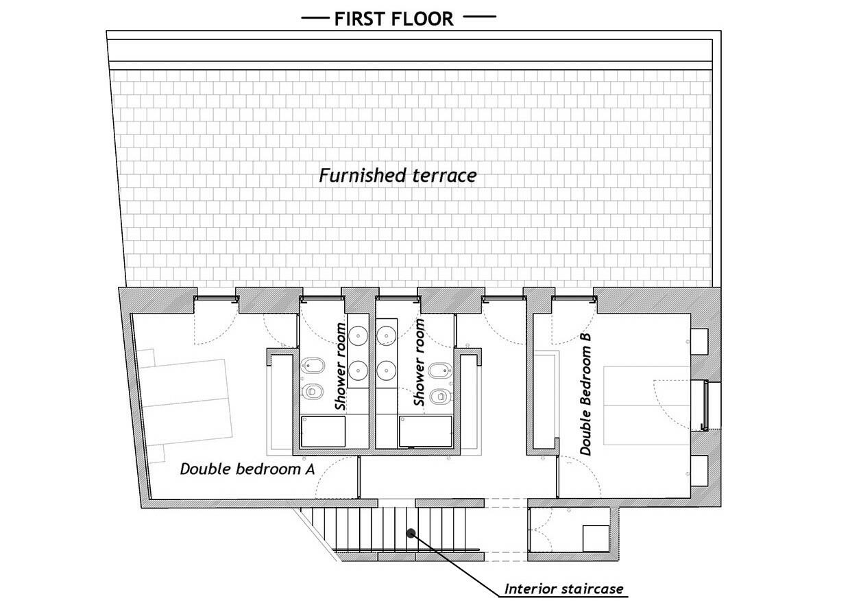 premiere etage plan de la maison