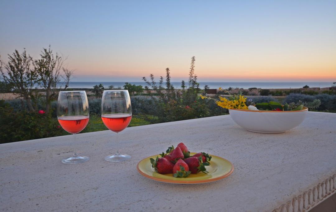 Veranda mit Meerblick