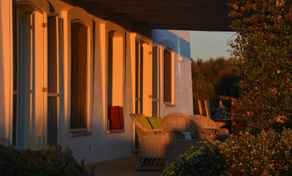 Terrasse meublée avec vue sur la mer