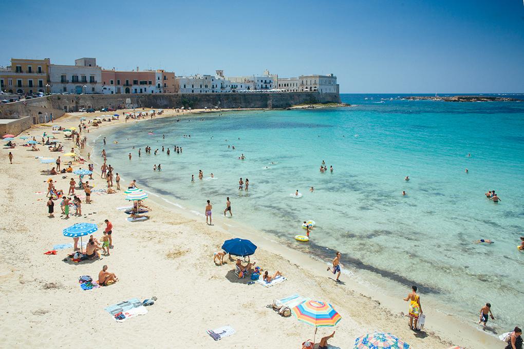 Gallipoli, spiaggia sabbiosa, la Purità