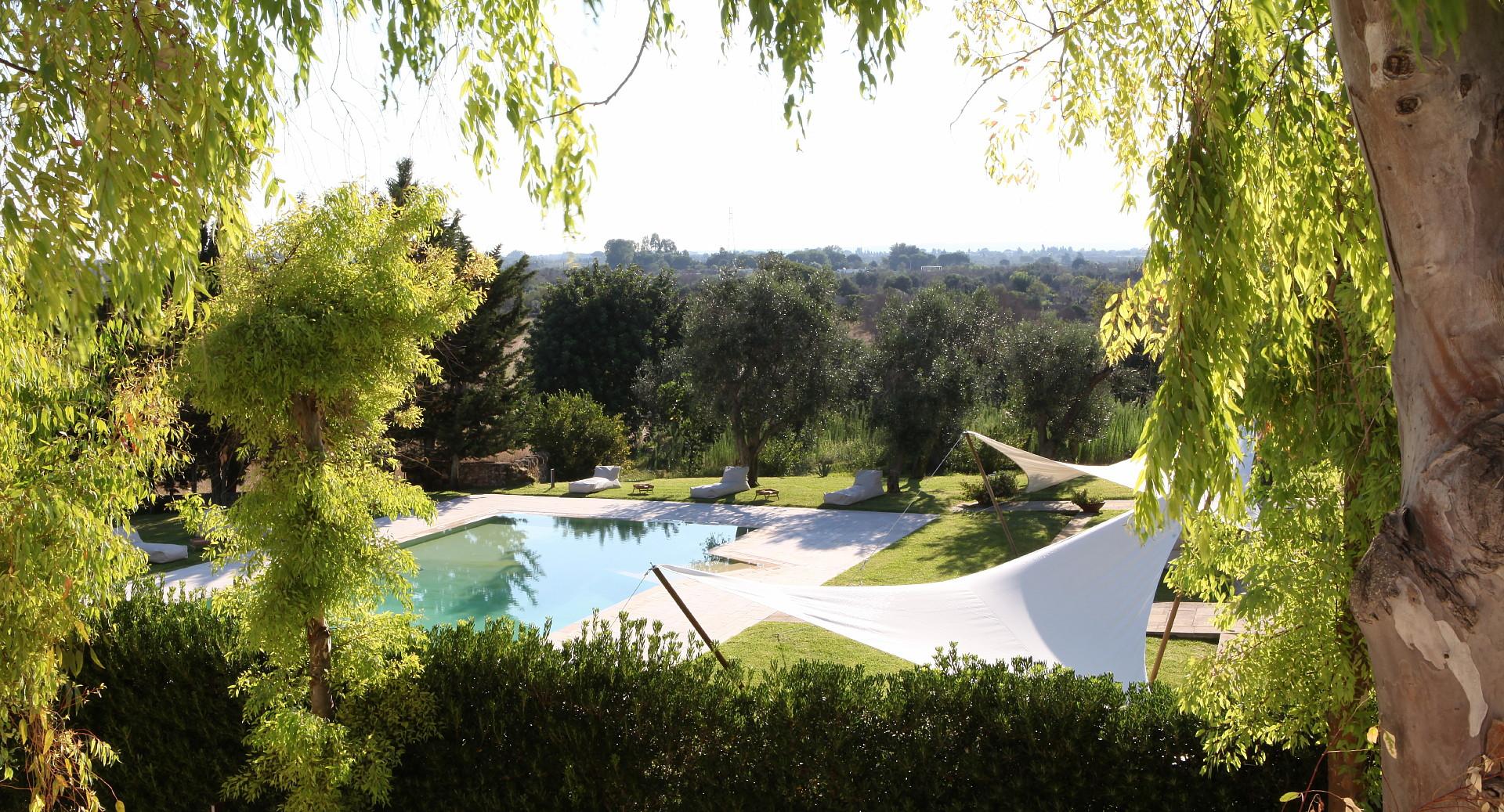 Zone de la piscine