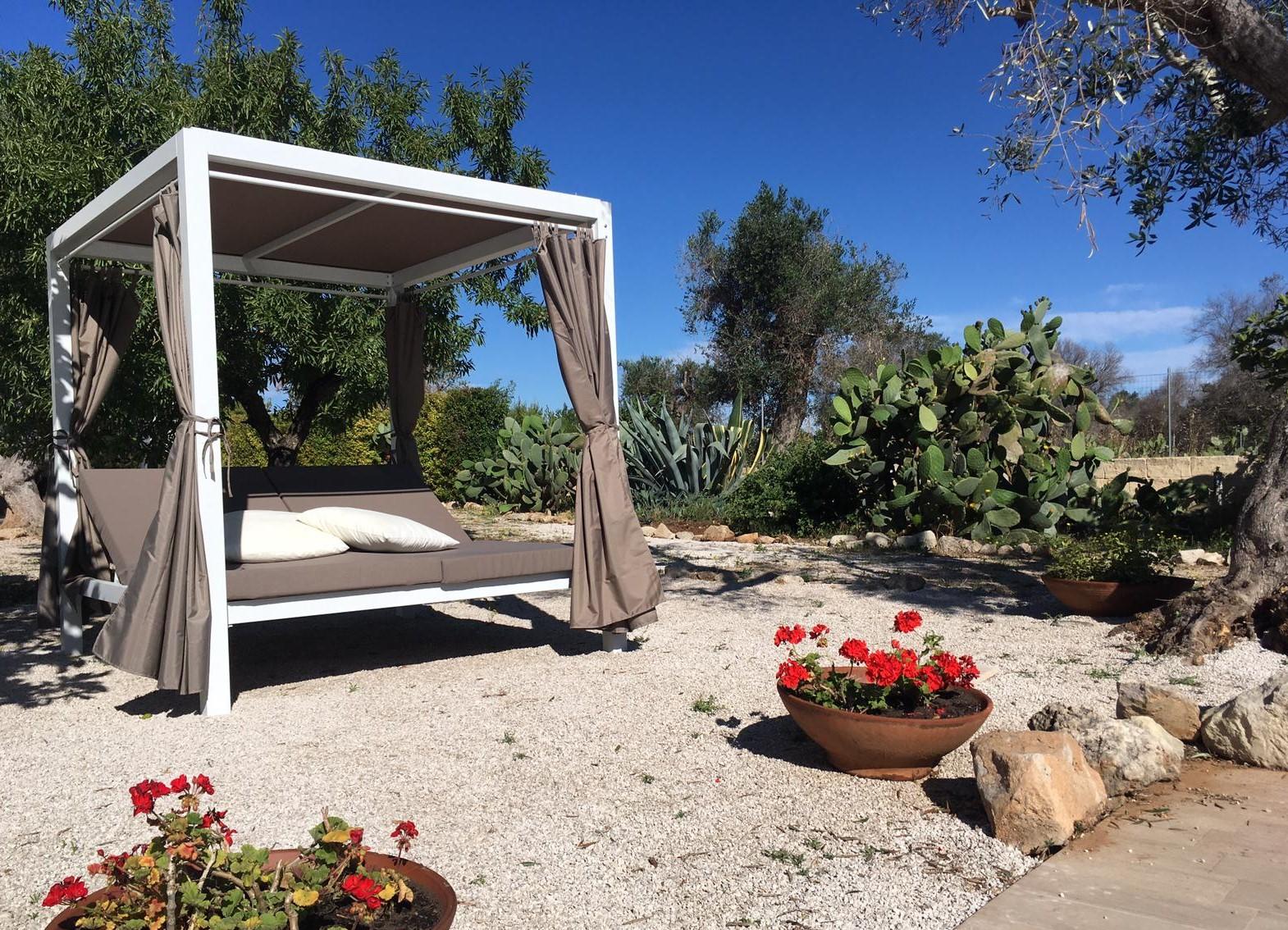 Gazebo pool area