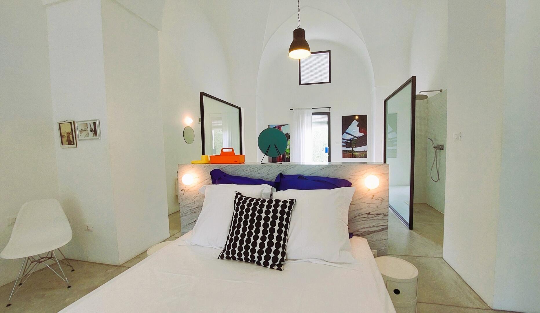 Chambre principale - baignoire