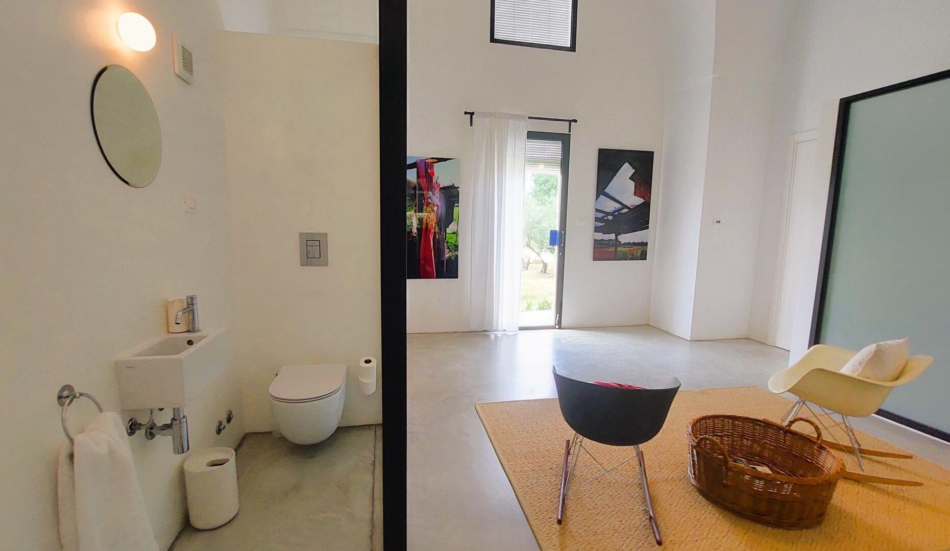 Chambre principale - baignoire