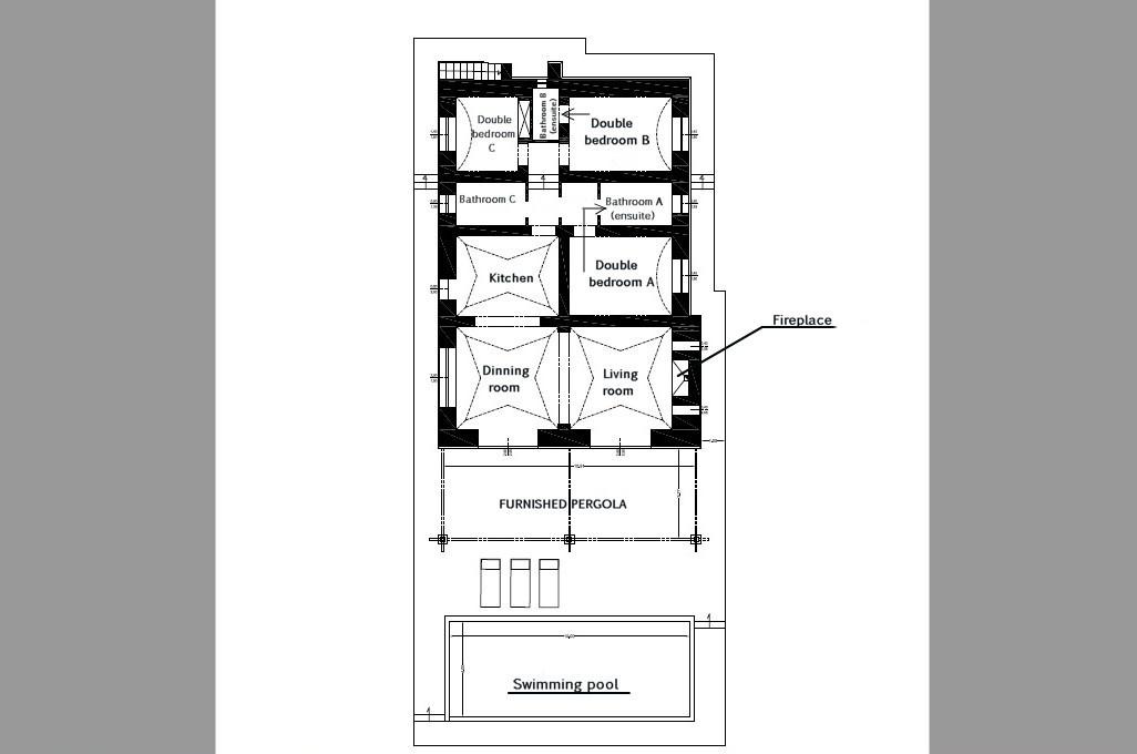 House plan Villa Ines