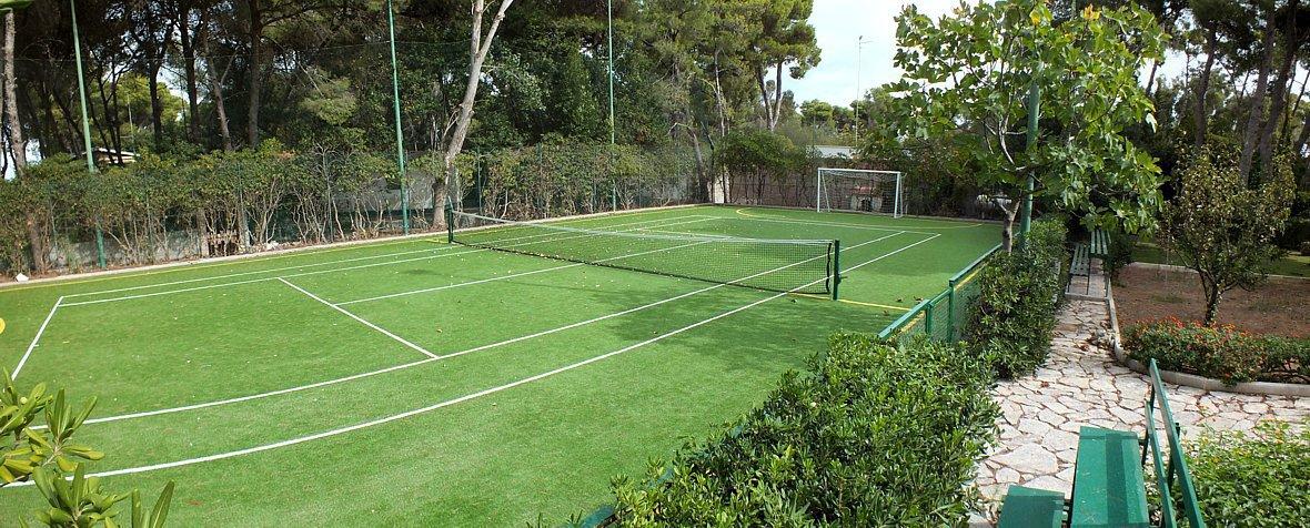 Court de tennis / Football en salle