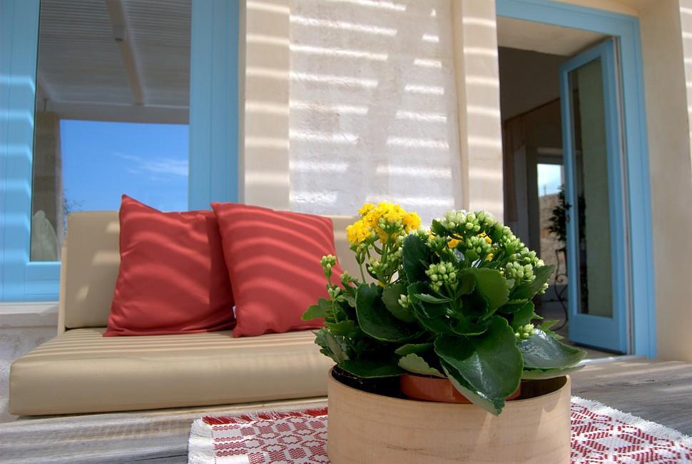 Terrasse meublée avec vue sur la mer