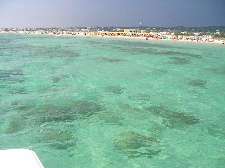 Plage de sable la plus proche - Torre Pali