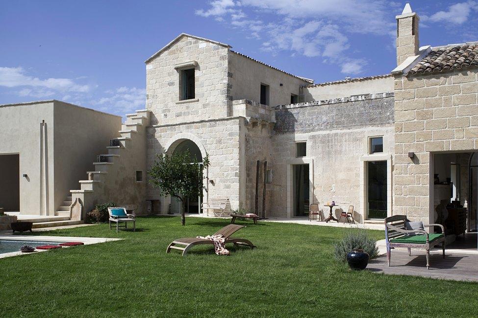 Jardin avec piscine