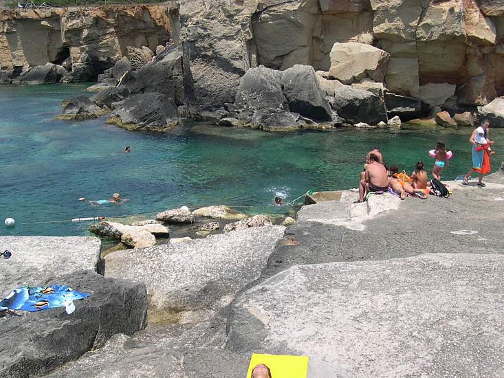 Santa Cesarea Terme - Porto Miggiano - Zugang zum Meer