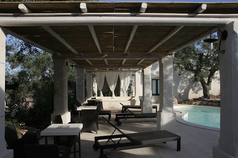 Swimming pool - Furnished pergola