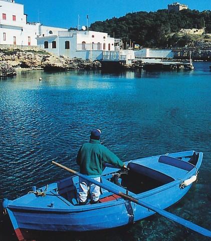 Santa Caterina - Small harbour - Fisherman‘s boat