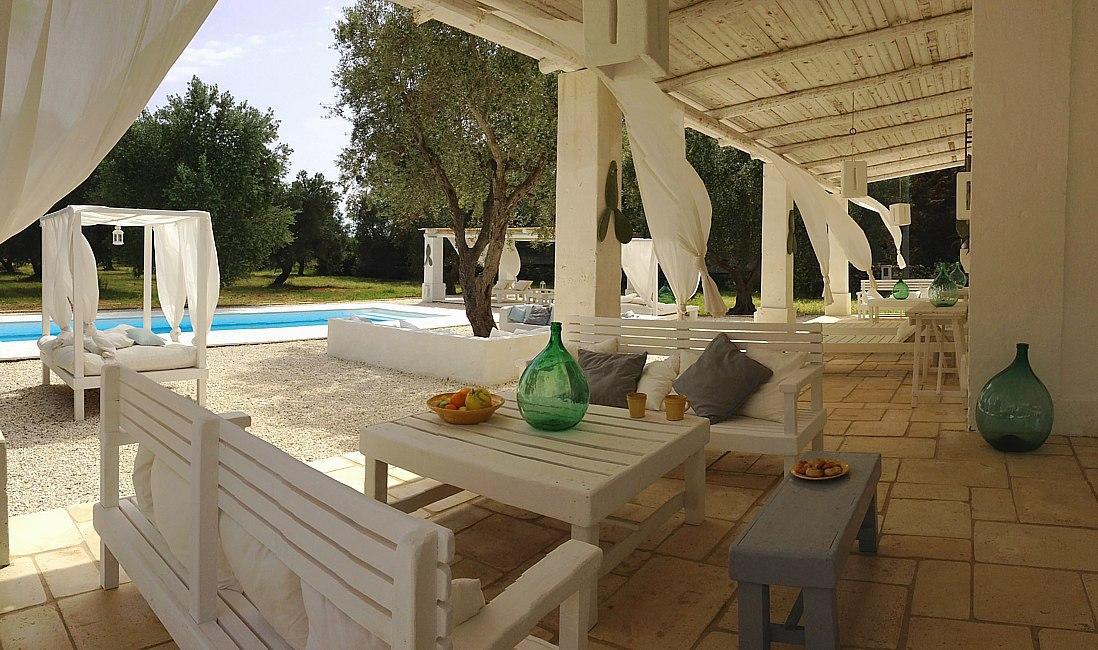 Piscina - Patio attrezzato