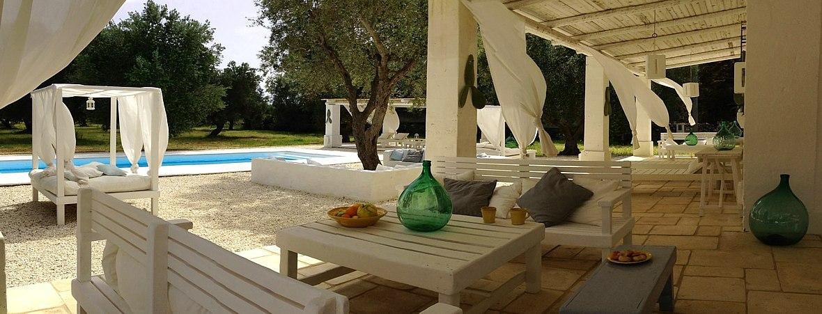 Piscina - Patio attrezzato