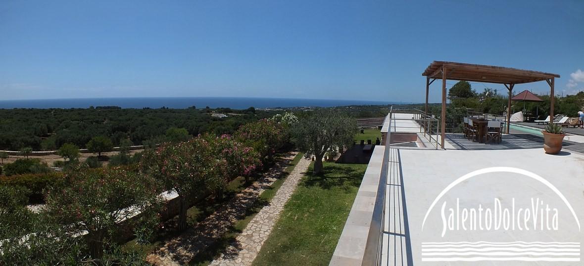 Tetto - Area piscina vista mare