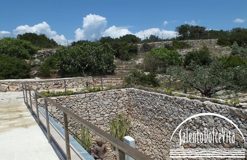 Camera matrimoniale A -suite- cortile che conduce alla terrazza