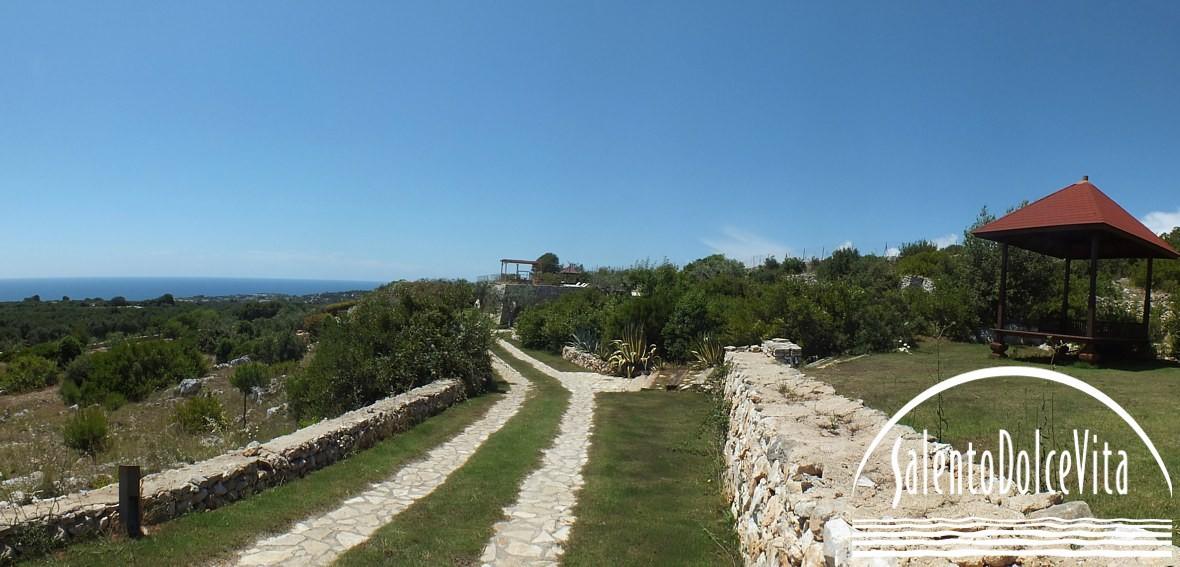 Giardino vista panoramica