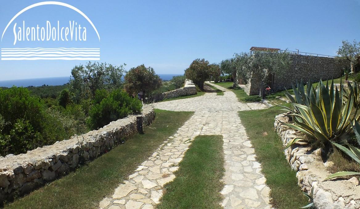 Giardino vista panoramica