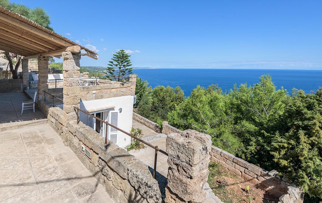 Terrasse mit Meerblick